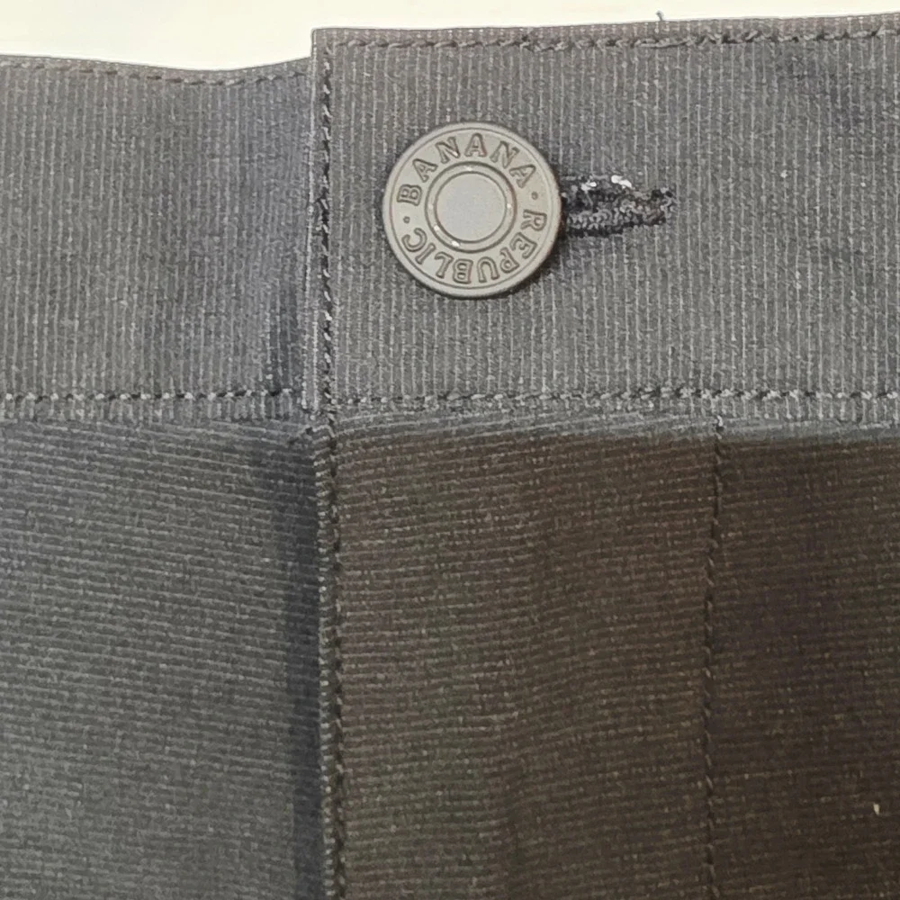Banana Republic Mens Black Performance Shorts Size 38‎ Elastic Back Waist